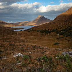 Stac pollaidh in the far north of scotland.