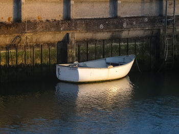 Boats in sea
