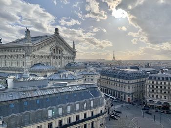 View from galerie lafayette to oper garnier, paris