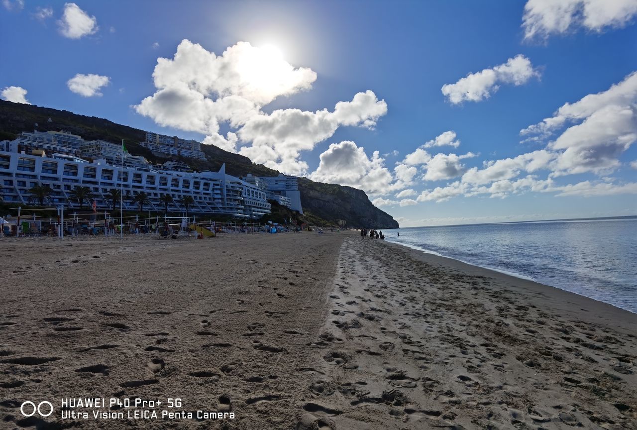 VIEW OF BEACH AGAINST SKY