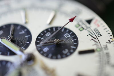 Close-up of clock