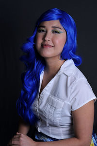 Portrait of a smiling young woman