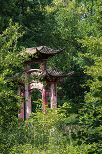 Built structure in park