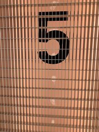 Full frame shot of metal grate