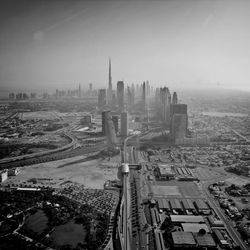 Aerial view of cityscape