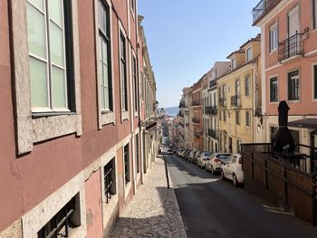 Buildings in city, lisbon