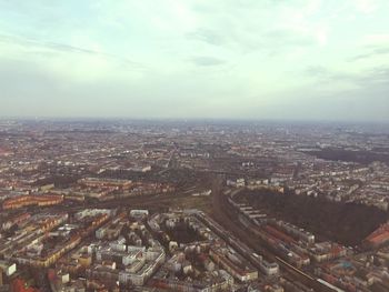 Aerial view of cityscape