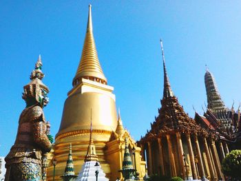 Low angle view of a temple