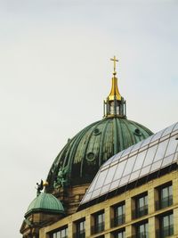 Low angle view of church