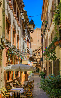 View of buildings in city