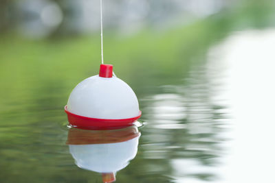 Close-up of water bottle