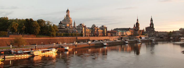 View of buildings at waterfront