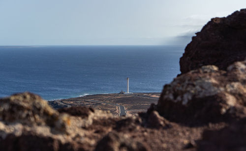 Lighthouse in the distance