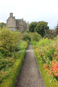 Footpath leading to building