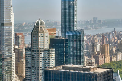 Modern buildings in city