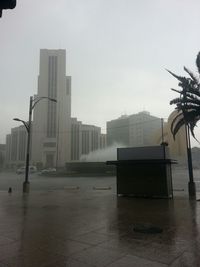 View of buildings in city