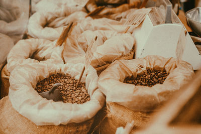 Close-up of food for sale at market