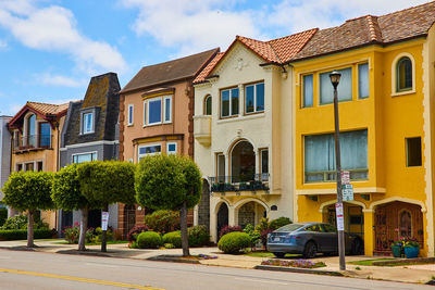 Buildings in city