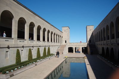 Low angle view of building against sky