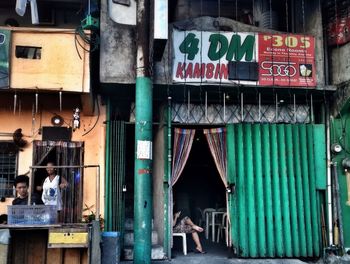 View of a store