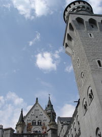 Low angle view of building against sky