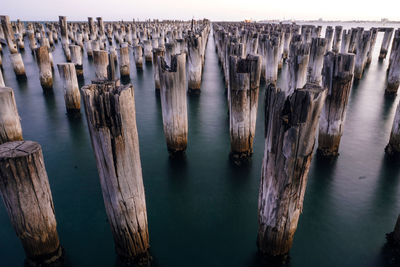 Panoramic view of sea against sky