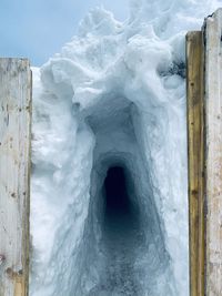 Hintertux glacier entry