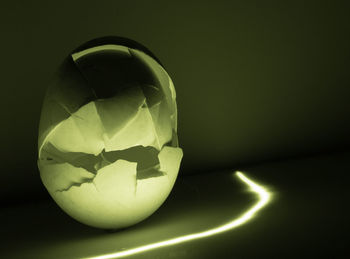 Close-up of drink on table