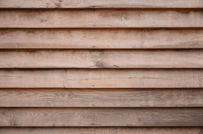 Full frame shot of wooden wall