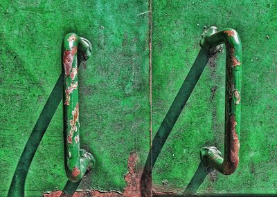Close-up of rusty metal