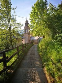 View of temple against sky