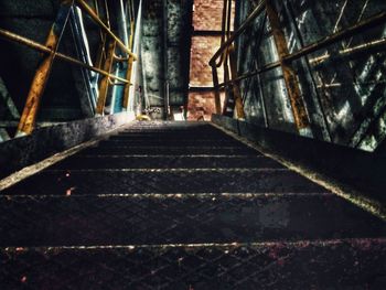 Staircase in corridor