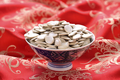 Close up of dessert in bowl