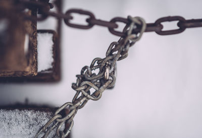 Close-up of chain