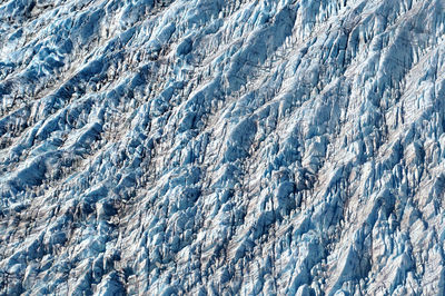 Full frame shot of snow covered mountain