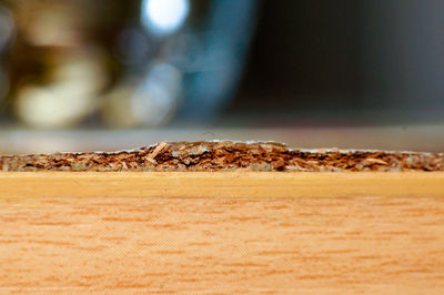 Close-up of bread on table