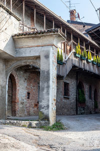 Italian hamlet in bergamo