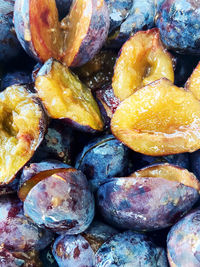 Full frame shot of fruits