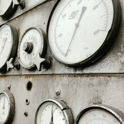 Close-up of clock