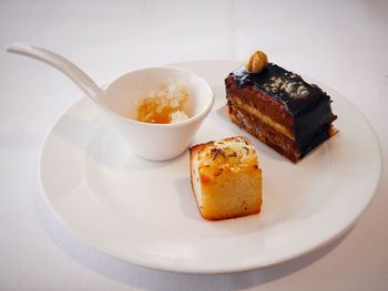Close-up of food on plate