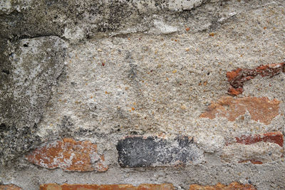 Full frame shot of cracked wall
