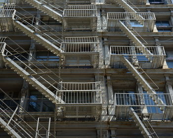 Low angle view of residential building