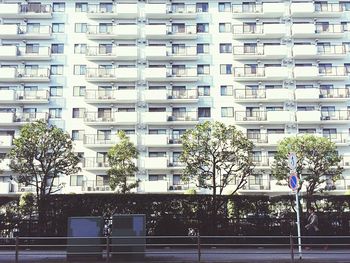 View of residential buildings