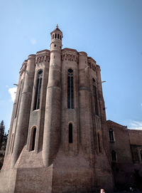 Low angle view of building against sky