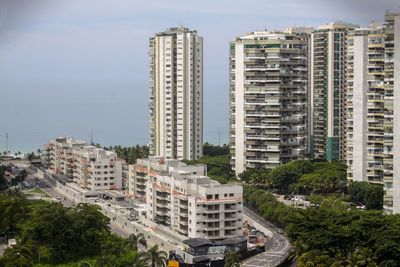 Buildings in city