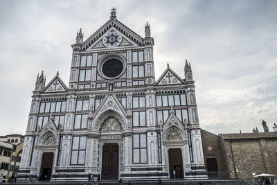 Low angle view of cathedral against sky