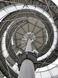 Low angle view of ceiling