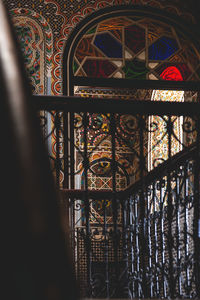 Typical building and details of arab architecture. doors, windows, mosaics, crafts