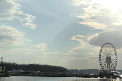 Ferris wheel against sky