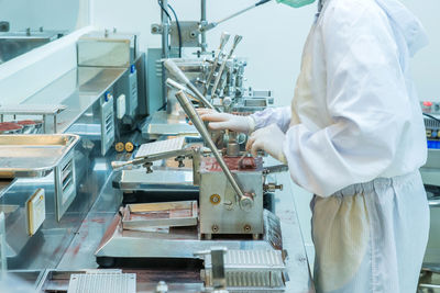 Man working in factory